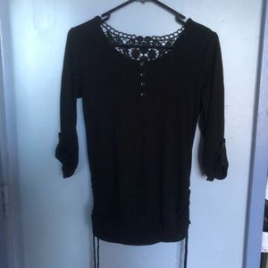 Cute quarter sleeve blouse